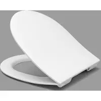 Mueller Toza Malaga softclose toiletzitting met Quick-Release wit