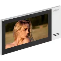 Dahua VTH2421FW-P 7" IP Touchscreen Monitor, 1024x600, PoE, Alarm Integratie, 8GB Opslag