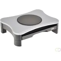 Desq Monitorsteun met draaiplateau en lade