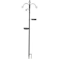 Esschert Design Voederstation H200cm Zwart zwart Metaal