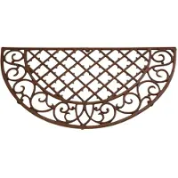 Esschert Design Esschert Deurmat - gietijzer - half rond