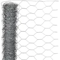 Nature Gaas zeskantig 13x13mm verzinkt 1x5m