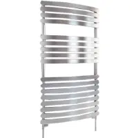Eastbrook Staverton Tube gebogen handdoek radiator 60x50cm Chroom 328 watt