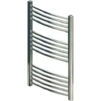 Eastbrook Wendover gebogen handdoekradiator 50x80cm 248W chroom