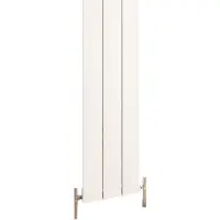 Eastbrook Rosano verticale aluminium radiator 28x60cm mat wit 316 Watt