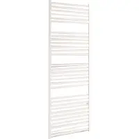 Eastbrook Velor handdoekradiator 60x60cm aluminium 319W wit mat