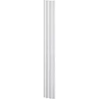 Eastbrook Burford radiator 30x180cm aluminium 972W wit mat