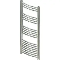 Eastbrook Wendover gebogen handdoekradiator 40x120cm 304W chroom
