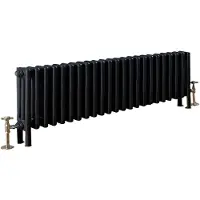 Eastbrook Rivassa 2 koloms verwarming 30x137,3cm Antraciet 1067 watt