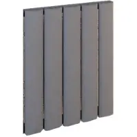 Eastbrook Malmesbury radiator 45x50cm aluminium 421W grijs mat