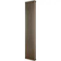 Eastbrook Rivassa 3 koloms radiator 45x180cm staal 2605W brons