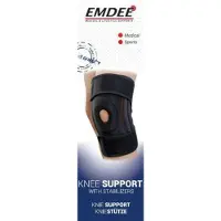 Emdee Knieband met Stabilisatoren One Size Bandage - 1stuks