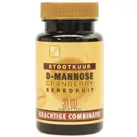 Artelle D-Mannose cranberry berendruif stootkuur (30tb)