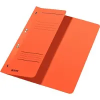 Leitz Cardboard Folder, A4, orange. Kleur van het product: Oranje, Formaat: A4, Maximumcapaciteit: 250 vel. Breedte: 240 mm, Hoogte: 305 mm, Gewicht: