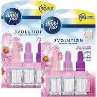 Ambi Pur - 3Volution - Luchtverfrisser navulling - Vleugje bloesem - 2 x 20 ml