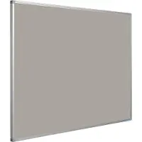 Smit Visual Prikbord bulletin 16mm grijs - 45x60 cm