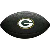 Wilson NFL Team Soft Touch Mini Green Bay Packers Black American football