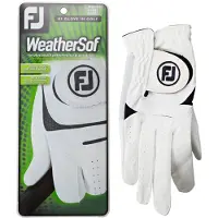 Footjoy Weathersof Rechts Golf handschoenen He Wit S