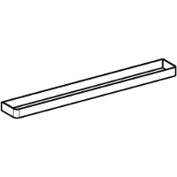 Geberit iCon Handdoekhouder 42,4x6,5x1,9 cm Wit