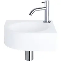 Differnz Fonteinset | | Cleo (Rond, Keramiek, Chroom)