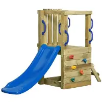 Swing King SwingKing speeltoestel Irma + glijbaan rood 66x190x125cm