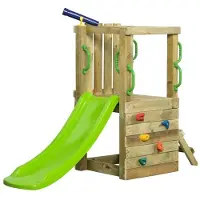 Swing King SwingKing speeltoestel Irma met glijbaan 1,2m groen
