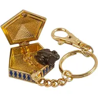Noble Collection The Harry Potter - Chocolate Frog 4 cm Sleutelhanger - Goudkleurig
