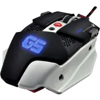 DRAGON WAR G5 Warlord Gaming Muis incl. Mousepad (Bedraad), Muis, Zwart