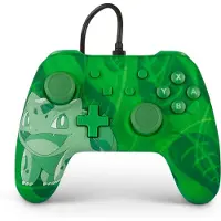 PowerA Manette Nintendo Switch filaire Pokémon Total Bulbizarre