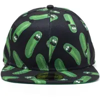 Difuzed Rick and Morty Pet - Pickle Rick Snapback - Zwart