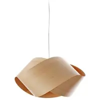 Lzf Nut Hanglamp 22 - Natural Beech | Matte Black