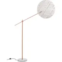 Forestier Chanpen Vloerlamp Copper| White | Diamond | Ø: 52 cm