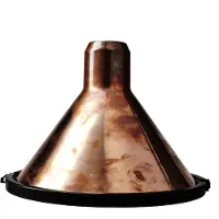 DCW éditions Gras n°304 XL Buitenwandlamp Raw Copper | Conical