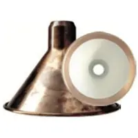 DCW éditions Gras n°304 L60 Wandlamp Raw copper | White | Conical
