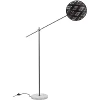 Forestier Chanpen Vloerlamp Gunmetal|Black | Diamond | Ø: 36 cm