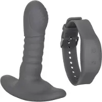 Eclipse - Draaiende anaalvibrator met polsband afstandsbediening