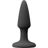 NSNovelties - Colors Pleasures Mini Plug - Anal Toys Buttplugs Zwart