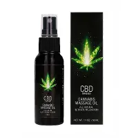 Pharmquests CBD Cannabis Massage Oil - 50 ml