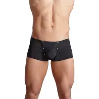 Erotic Treasure Zwarte Herenshort met zwelfunctie