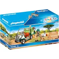 Playmobil Family Fun 70346 Vétérinaire et véhicule tout-terrain