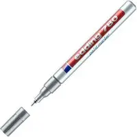 Edding paint marker 780, 0,8 mm, zilver, 10 stuks