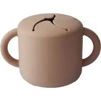 Mushie Siliconen Snack Cup | Natural