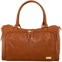 Isoki luiertas Double Zip Satchel Avelon Tan Luiertas Isoki Double Zip Satchel Avelon Tan
