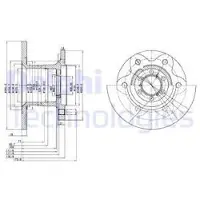 Delphi Remschijf BG429