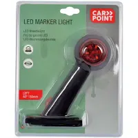 Carpoint Breedtelicht 10-30 Volt Links 150 Mm Rood/wit