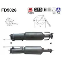As FD5026 Roetfilter (DPF)