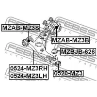 FEBEST Fuseekogel 0520-MZ3