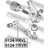 FEBEST 0124-YRVL Draagarm