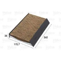 Valeo 701006 Interieurfilter