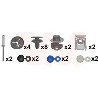 VAN WEZEL 4042793 Montageset, bumper